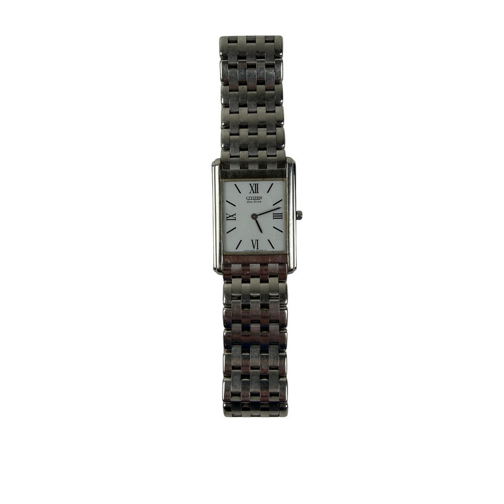 Citizen Eco-Drive Stiletto Watch G820-T001670 TA Silver Sapphire Crystal